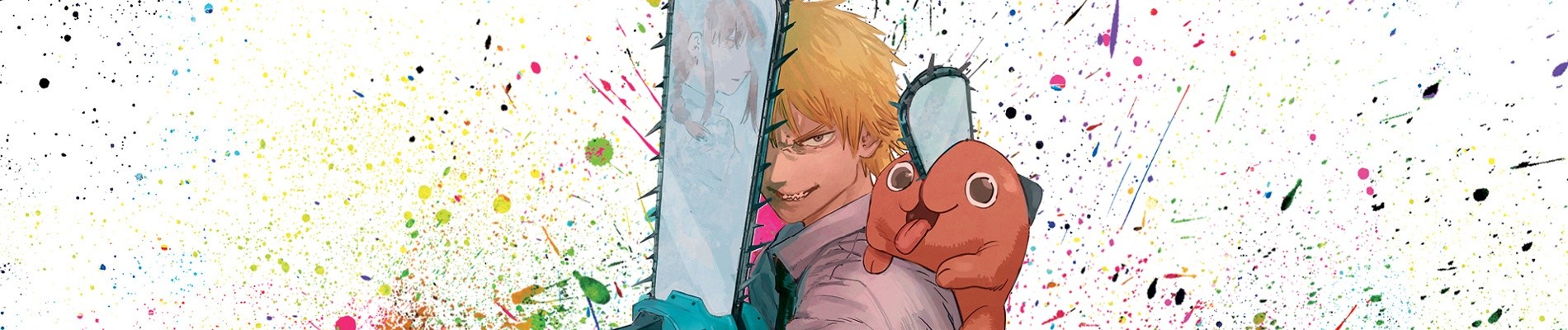 Chainsaw Man banner art