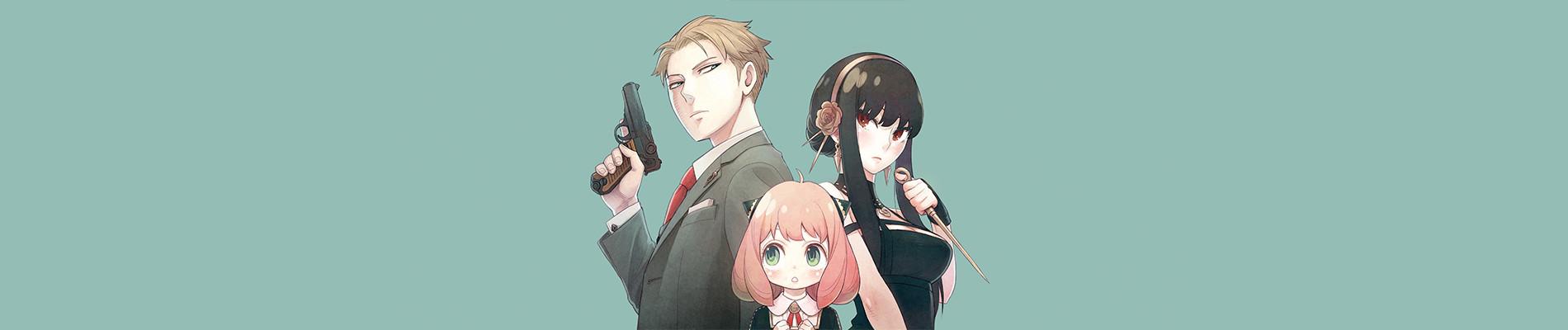 Spy x Family banner art