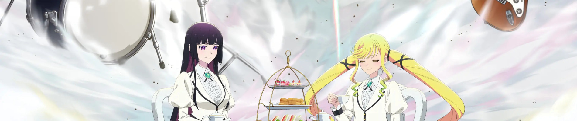 Rock Is a Lady's Modesty TV anime banner art