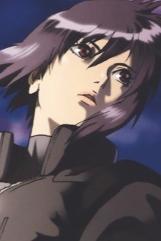 Character art of Motoko Kusanagi